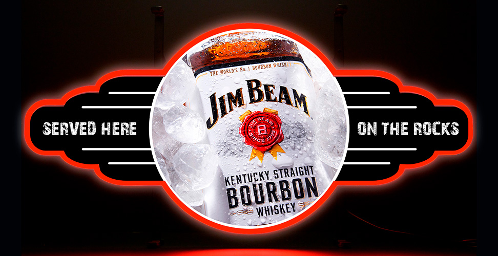Contour Neon LED - Jim-Beam