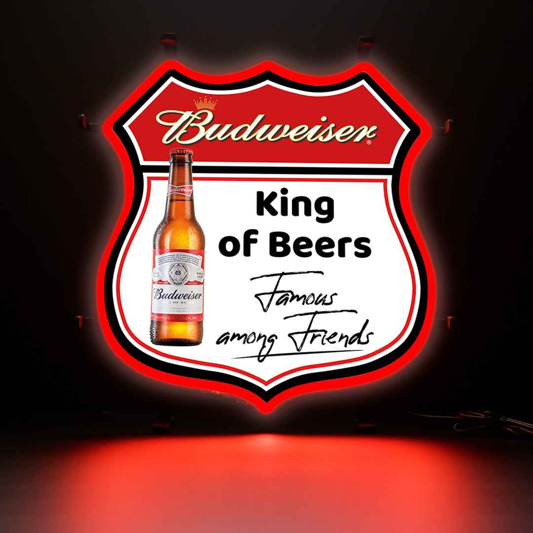 Contour Neon LED - Budweiser King