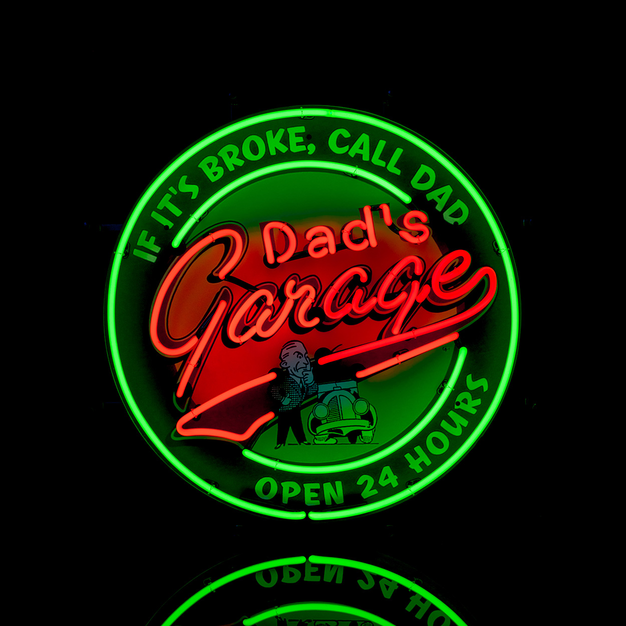 Neon - Dads Garage