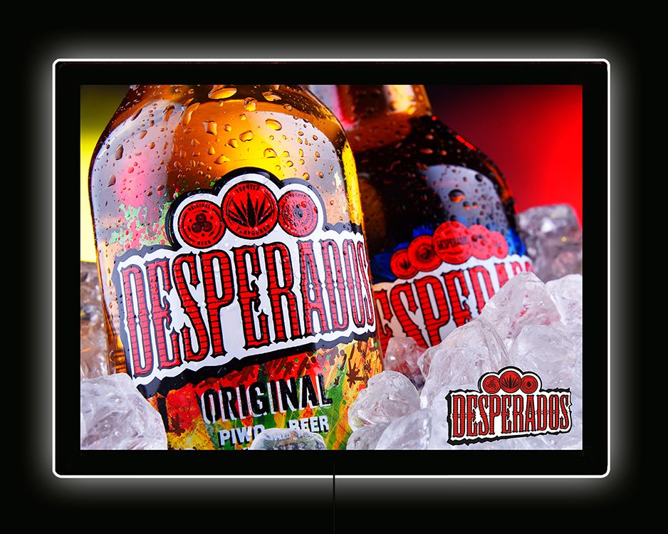 Backlight - Desperado bottles