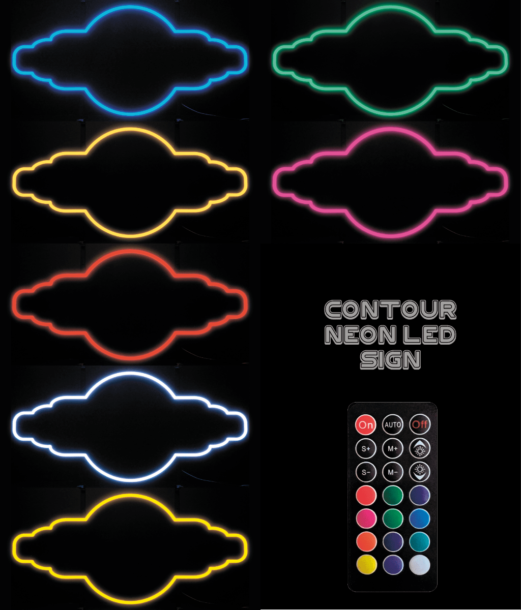 Contour Neon LED - Rock n Roll - Guitar - Afbeelding 5